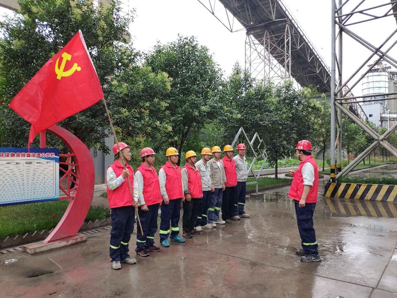 奋进陕煤 | 生态水泥公司党委被陕西省国资委党委授予“先进下层党组织”声誉称呼