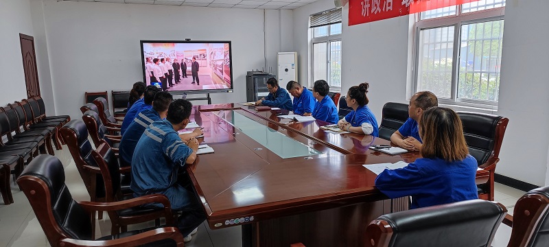 汉中公司深入学习贯彻习近平总书记来陕考察主要讲话主要指示精神